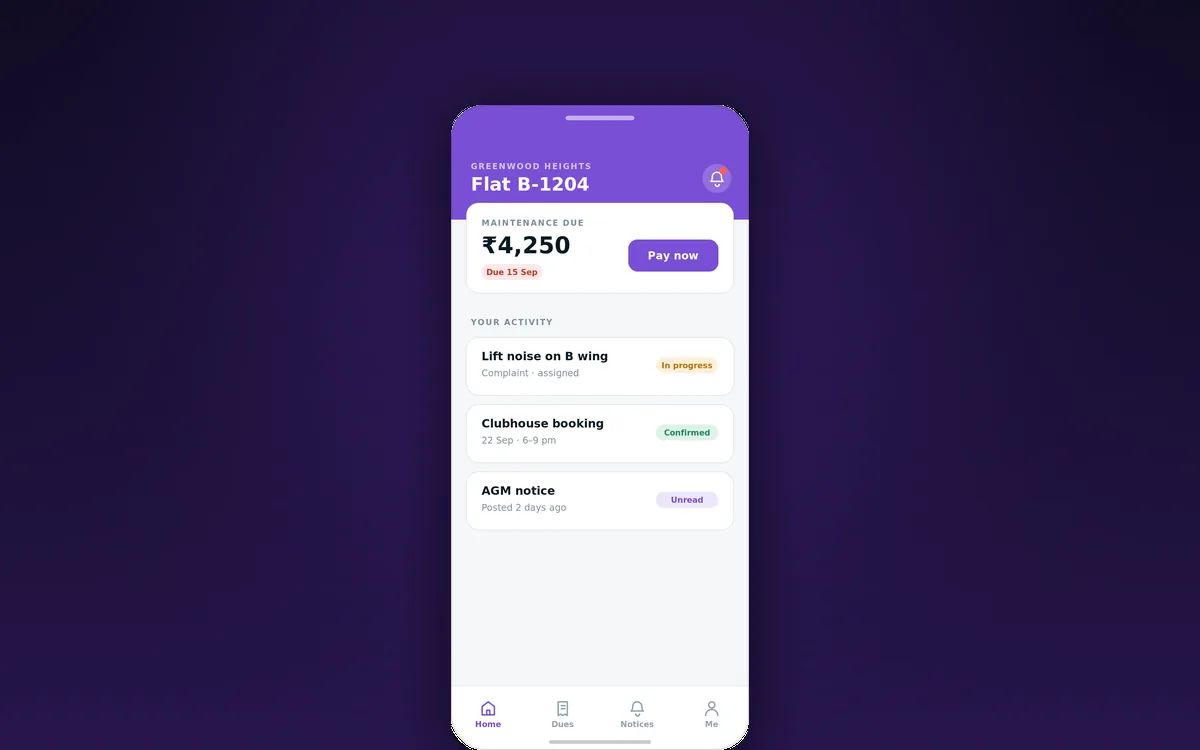CivicLoop — resident app — screenshot