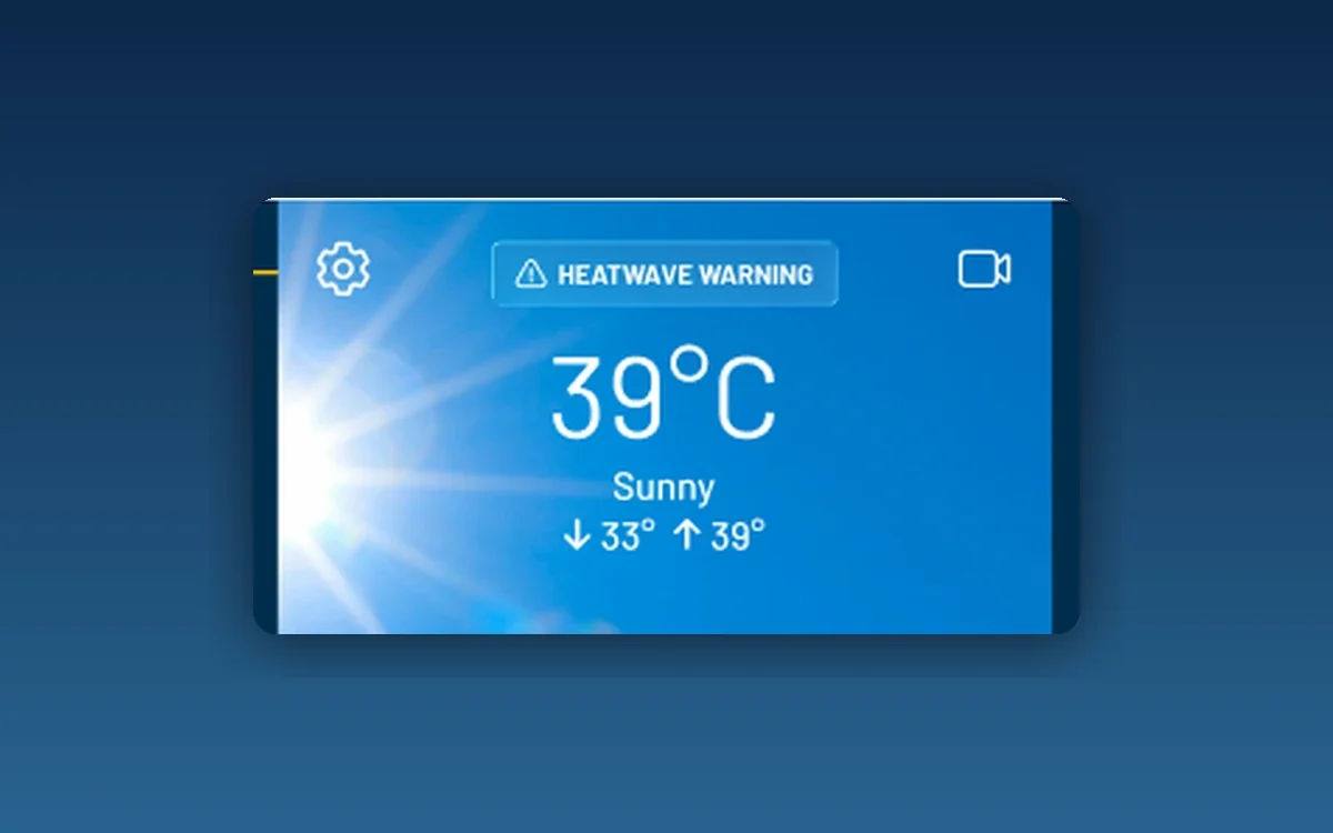 Site Conditions — screenshot