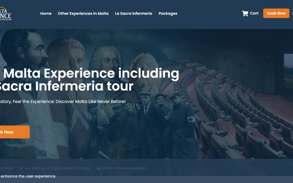 The Malta Experience — screenshot