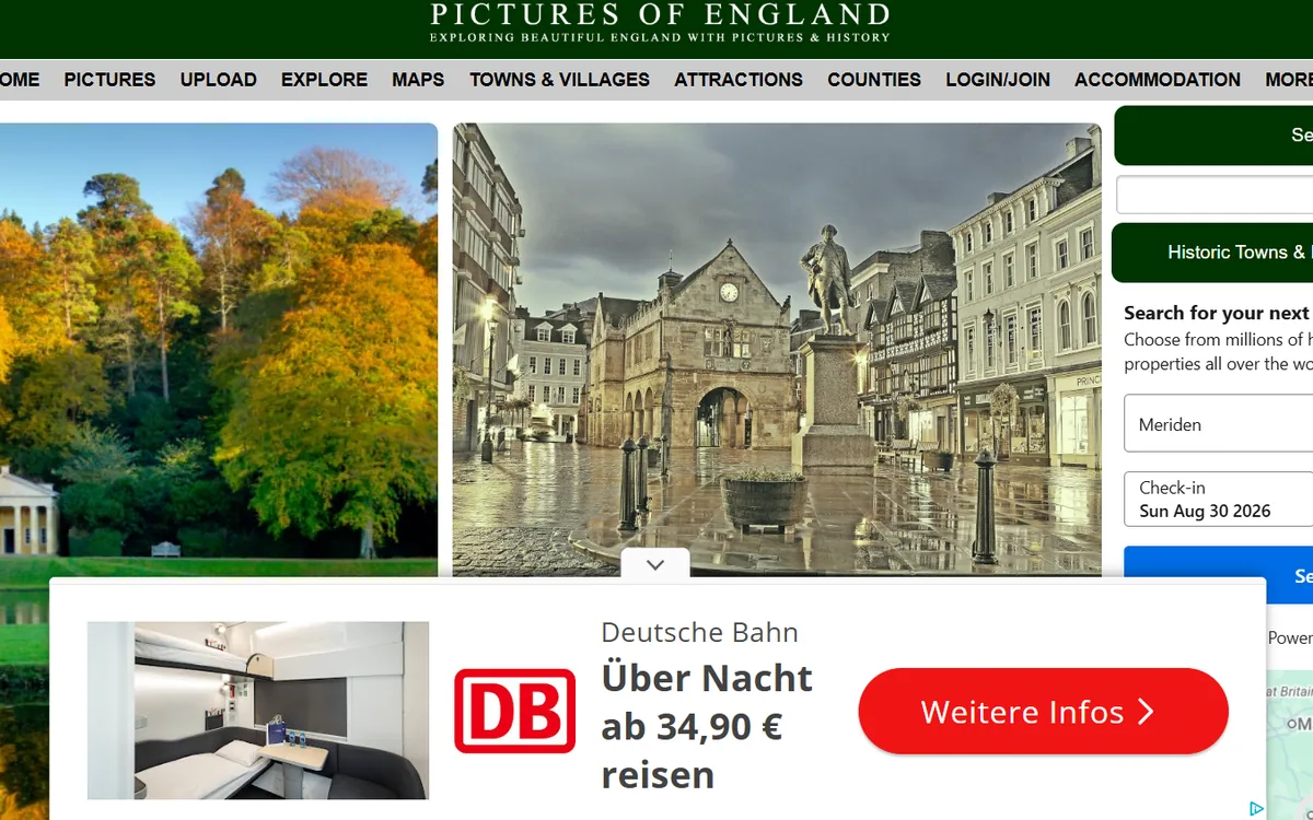 Pictures of England — screenshot